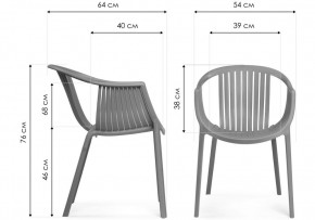 Пластиковый стул Боркас черный в Нытве - nytva.mebel24.online | фото 4