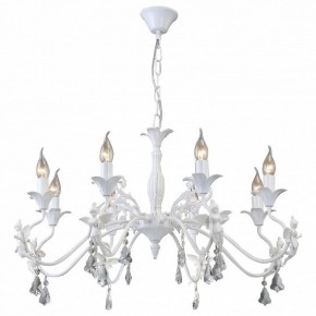 Подвесная люстра Arte Lamp Angelina A5349LM-8WH в Нытве - nytva.mebel24.online | фото 3