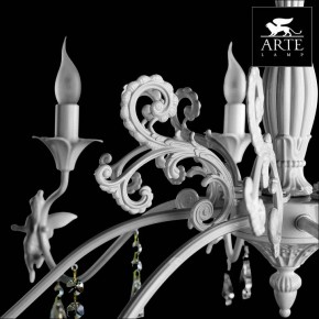 Подвесная люстра Arte Lamp Angelina A5349LM-8WH в Нытве - nytva.mebel24.online | фото 6