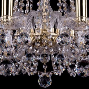 Подвесная люстра Bohemia Ivele Crystal 1402 1402/10/240/G/Balls в Нытве - nytva.mebel24.online | фото 3