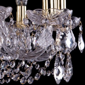 Подвесная люстра Bohemia Ivele Crystal 1402 1402/10/240/G/Leafs в Нытве - nytva.mebel24.online | фото 3