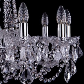 Подвесная люстра Bohemia Ivele Crystal 1402 1402/10/240/Ni/Leafs в Нытве - nytva.mebel24.online | фото 2