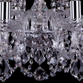 Подвесная люстра Bohemia Ivele Crystal 1402 1402/10/240/Ni/Leafs в Нытве - nytva.mebel24.online | фото 3