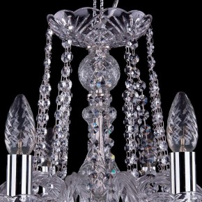 Подвесная люстра Bohemia Ivele Crystal 1402 1402/10/240/Ni/Leafs в Нытве - nytva.mebel24.online | фото 4