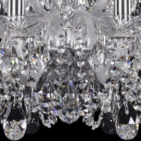 Подвесная люстра Bohemia Ivele Crystal 1402 1402/12+6/240/Ni в Нытве - nytva.mebel24.online | фото 3