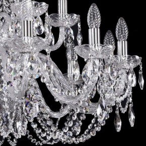 Подвесная люстра Bohemia Ivele Crystal 1402 1402/12+6/300/2d/Ni в Нытве - nytva.mebel24.online | фото 2