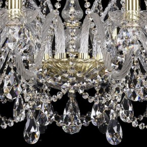 Подвесная люстра Bohemia Ivele Crystal 1411 1411/10/300/G в Нытве - nytva.mebel24.online | фото 3