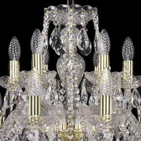 Подвесная люстра Bohemia Ivele Crystal 1411 1411/12+6/240/G в Нытве - nytva.mebel24.online | фото 4