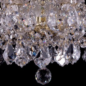 Подвесная люстра Bohemia Ivele Crystal 1413 1413/10/165/G/Leafs в Нытве - nytva.mebel24.online | фото 3