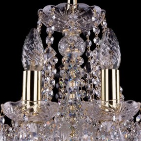 Подвесная люстра Bohemia Ivele Crystal 1413 1413/10/165/G/Leafs в Нытве - nytva.mebel24.online | фото 4