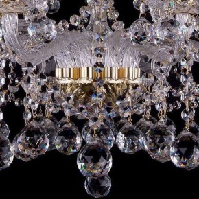 Подвесная люстра Bohemia Ivele Crystal 1413 1413/10+5/300/G/Balls в Нытве - nytva.mebel24.online | фото 4