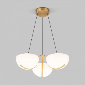 Подвесная люстра Eurosvet Emisfero 50083/3 LED золото в Нытве - nytva.mebel24.online | фото 2