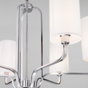 Подвесная люстра Eurosvet Purezza 60128/6 хром в Нытве - nytva.mebel24.online | фото 5