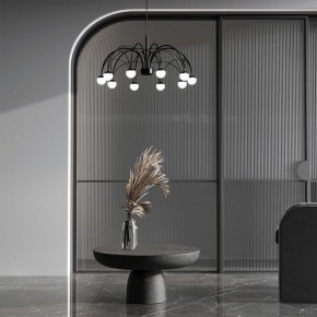 Подвесная люстра Eurosvet Ragno 90034/10 LED черный в Нытве - nytva.mebel24.online | фото 4