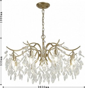 Подвесная люстра Favourite Brillo 3003-9P в Нытве - nytva.mebel24.online | фото 3