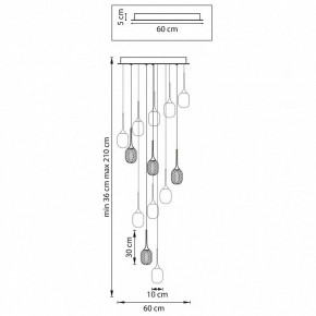 Подвесная люстра Lightstar Acrile 738131 в Нытве - nytva.mebel24.online | фото 7