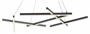 Подвесная люстра Maytoni Line MOD016PL-L80BK в Нытве - nytva.mebel24.online | фото