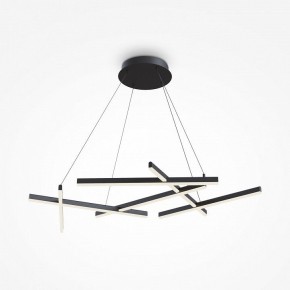 Подвесная люстра Maytoni Line MOD016PL-L80BK в Нытве - nytva.mebel24.online | фото 2
