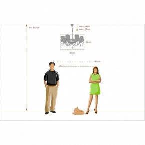 Подвесная люстра MW-Light Эллегия 8 303012708 в Нытве - nytva.mebel24.online | фото 11
