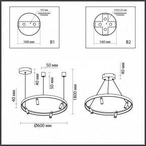 Подвесная люстра Odeon Light Fonda 4317/58L в Нытве - nytva.mebel24.online | фото 6