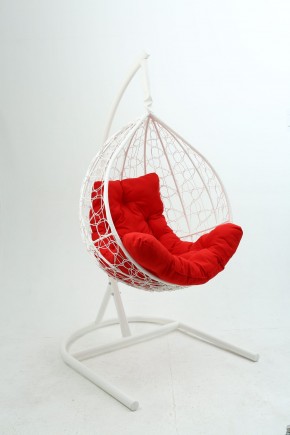 Подвесное кресло Бароло (белый/красный) в Нытве - nytva.mebel24.online | фото