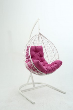 Подвесное кресло Бароло (белый/розовый) в Нытве - nytva.mebel24.online | фото
