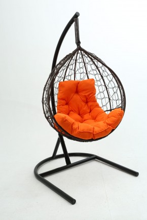 Подвесное кресло Бароло (коричневый/оранжевый) в Нытве - nytva.mebel24.online | фото
