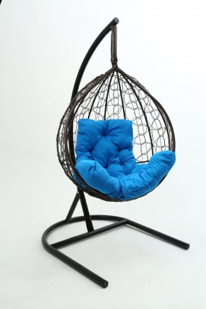Подвесное кресло Бароло (коричневый/синий) в Нытве - nytva.mebel24.online | фото