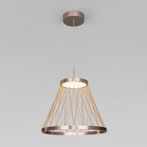 Подвесной светильник Eurosvet Cesta 40016/1 LED коричневый в Нытве - nytva.mebel24.online | фото 2