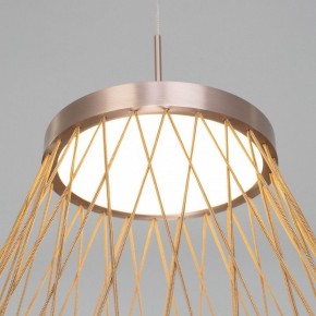 Подвесной светильник Eurosvet Cesta 40016/1 LED коричневый в Нытве - nytva.mebel24.online | фото 6