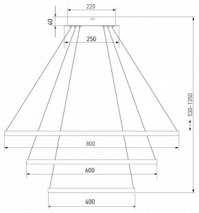 Подвесной светильник Eurosvet Collars 90264/3 белый в Нытве - nytva.mebel24.online | фото 8