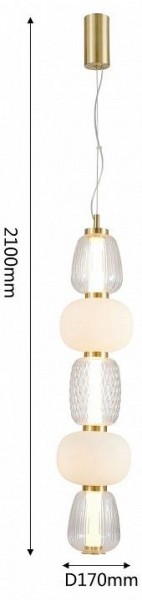 Подвесной светильник Favourite Bella 4057-2P в Нытве - nytva.mebel24.online | фото 4