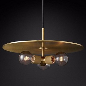 Подвесной светильник Imperiumloft Rh Utilitaire Disk Triple Pendant 40.2339 в Нытве - nytva.mebel24.online | фото