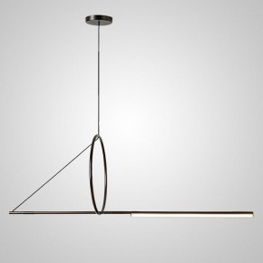 Подвесной светильник Imperiumloft Suspension Cercle Et Trait – Graphite Satine 40.1282-0 в Нытве - nytva.mebel24.online | фото 2