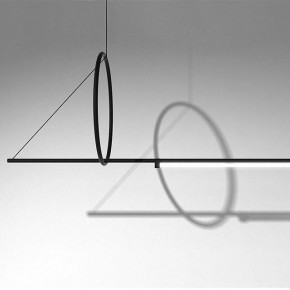 Подвесной светильник Imperiumloft Suspension Cercle Et Trait – Graphite Satine 40.1282-0 в Нытве - nytva.mebel24.online | фото 3