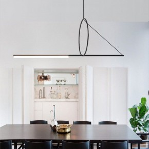 Подвесной светильник Imperiumloft Suspension Cercle Et Trait – Graphite Satine 40.1282-0 в Нытве - nytva.mebel24.online | фото 7