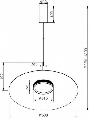 Подвесной светильник Maytoni Halo MOD041PL-L15W3K1 в Нытве - nytva.mebel24.online | фото 4