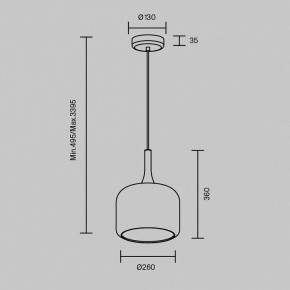 Подвесной светильник Maytoni Spirito MOD286PL-L18W3K в Нытве - nytva.mebel24.online | фото 9