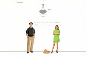 Подвесной светильник MW-Light Афродита 1 317010504 в Нытве - nytva.mebel24.online | фото 3