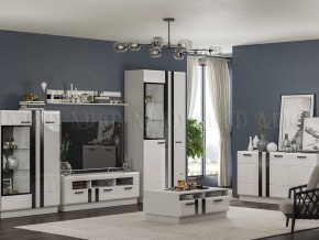 МАГНОЛИЯ Полка (Белый глянец/Белый) в Нытве - nytva.mebel24.online | фото 2