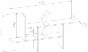 Полка навесная ПК-6 в Нытве - nytva.mebel24.online | фото 4