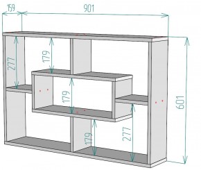 Полка S40 в Нытве - nytva.mebel24.online | фото 2