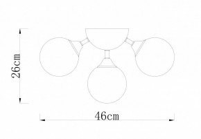 Потолочная люстра Arte Lamp Fobos A2704PL-5SG в Нытве - nytva.mebel24.online | фото 3