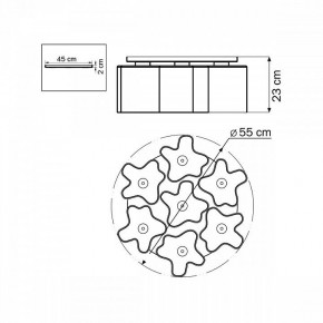 Потолочная люстра Lightstar Nubi 802070 в Нытве - nytva.mebel24.online | фото 6