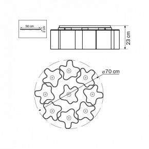 Потолочная люстра Lightstar Nubi 802090 в Нытве - nytva.mebel24.online | фото 5