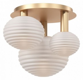 Потолочная люстра Maytoni Halo MOD268CL-03G в Нытве - nytva.mebel24.online | фото