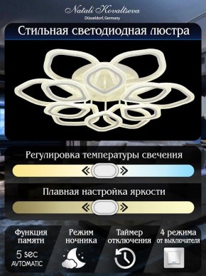 Потолочная люстра Natali Kovaltseva Angel LED LAMPS 81193 в Нытве - nytva.mebel24.online | фото 7