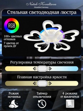 Потолочная люстра Natali Kovaltseva Hugo LED LAMPS 81133 в Нытве - nytva.mebel24.online | фото 6