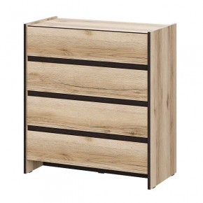 ПРАГА Спальный гарнитур Серия 3 (Дуб Делано/Дуб Венге) в Нытве - nytva.mebel24.online | фото 9