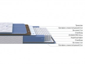 PROxSON Матрас Active Comfort M (Ткань Трикотаж Эко) 80x195 в Нытве - nytva.mebel24.online | фото 3